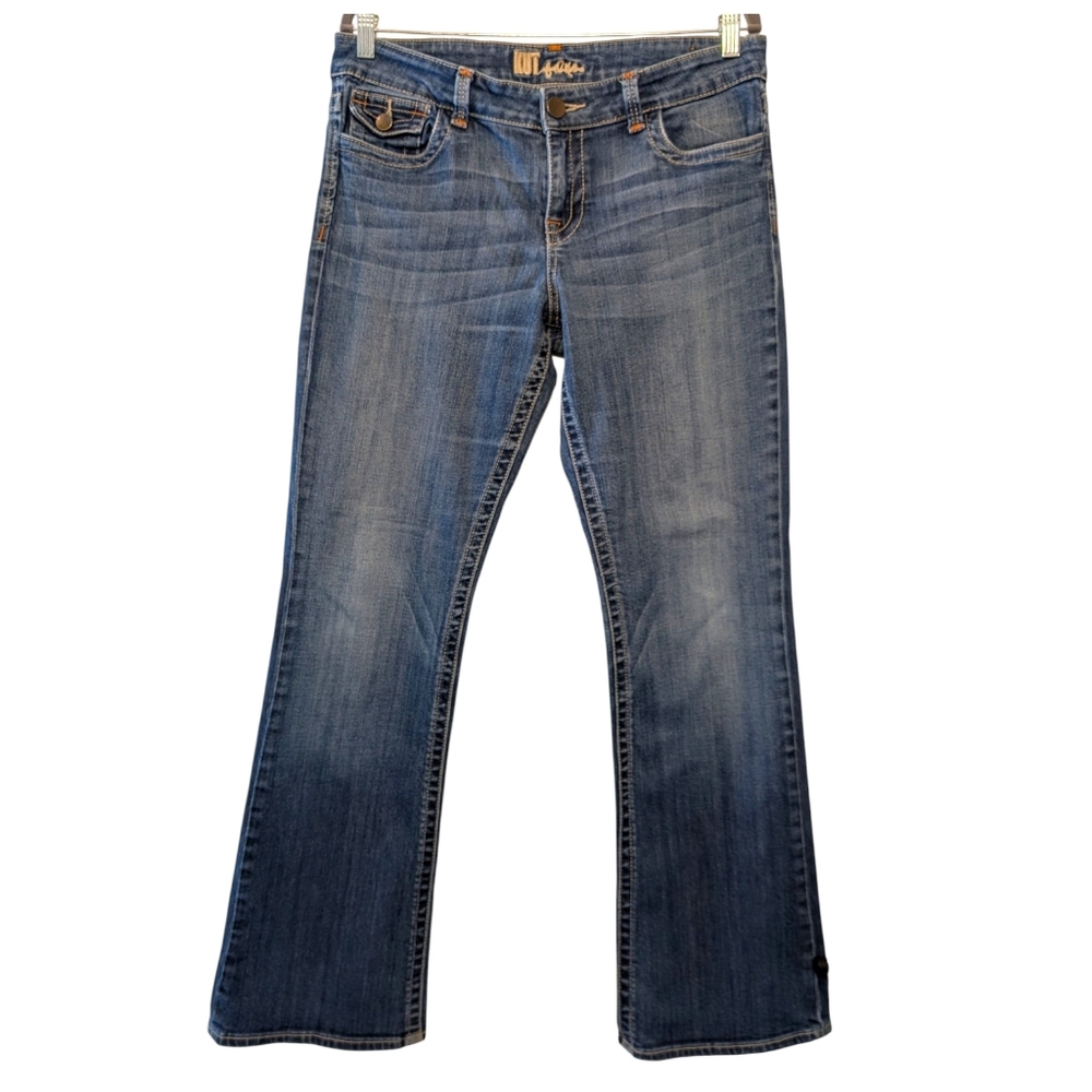 KUT from the Kloth Catherine Bootcut Jeans | Size 12 | Medium Wash Denim